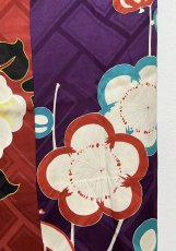 Photo11: JAPANESE KIMONO SILK ANTIQUE JUBAN / PATTERN SAMPLE  (11)
