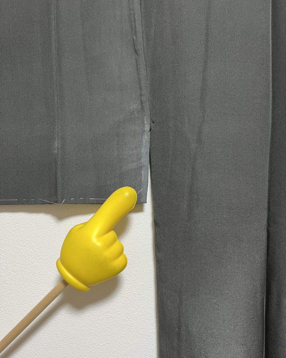 Photo8: JAPANESE KIMONO SILK MENS JUBAN / DRAGON / WAVE / GRAY / UNUSED (8)